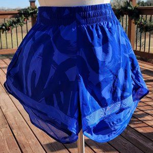 Athleta Mesh Racer Shorts with built in Brief